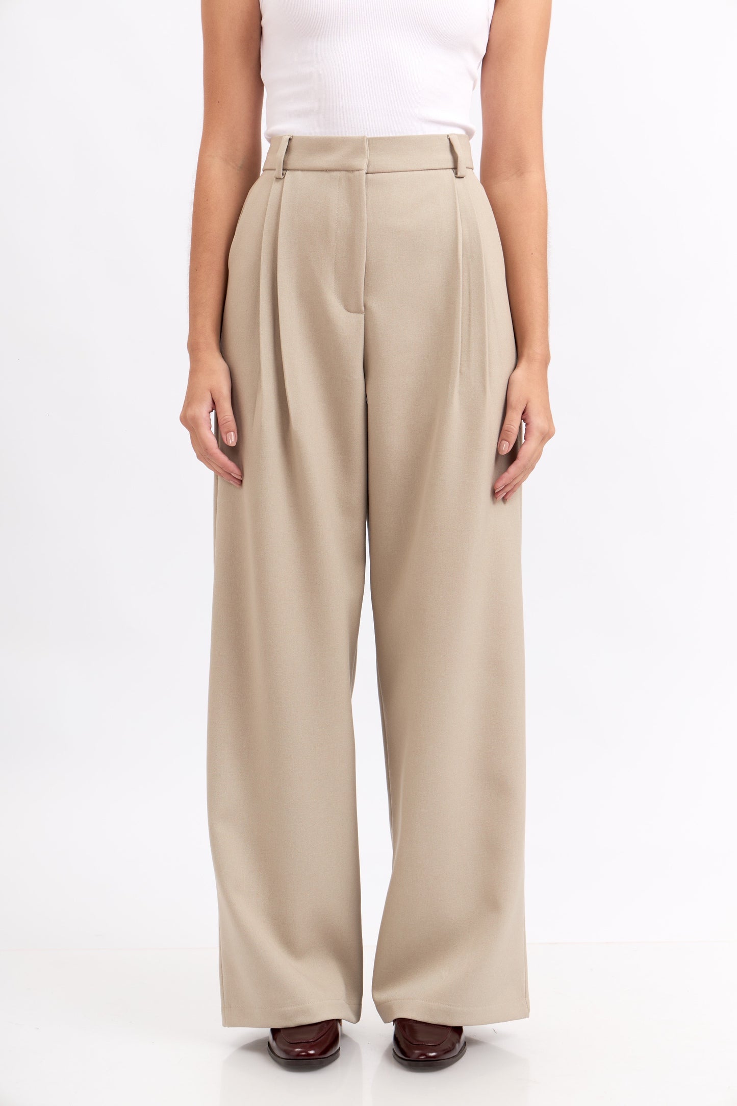 Pantalón de sastre Elisa - ivory