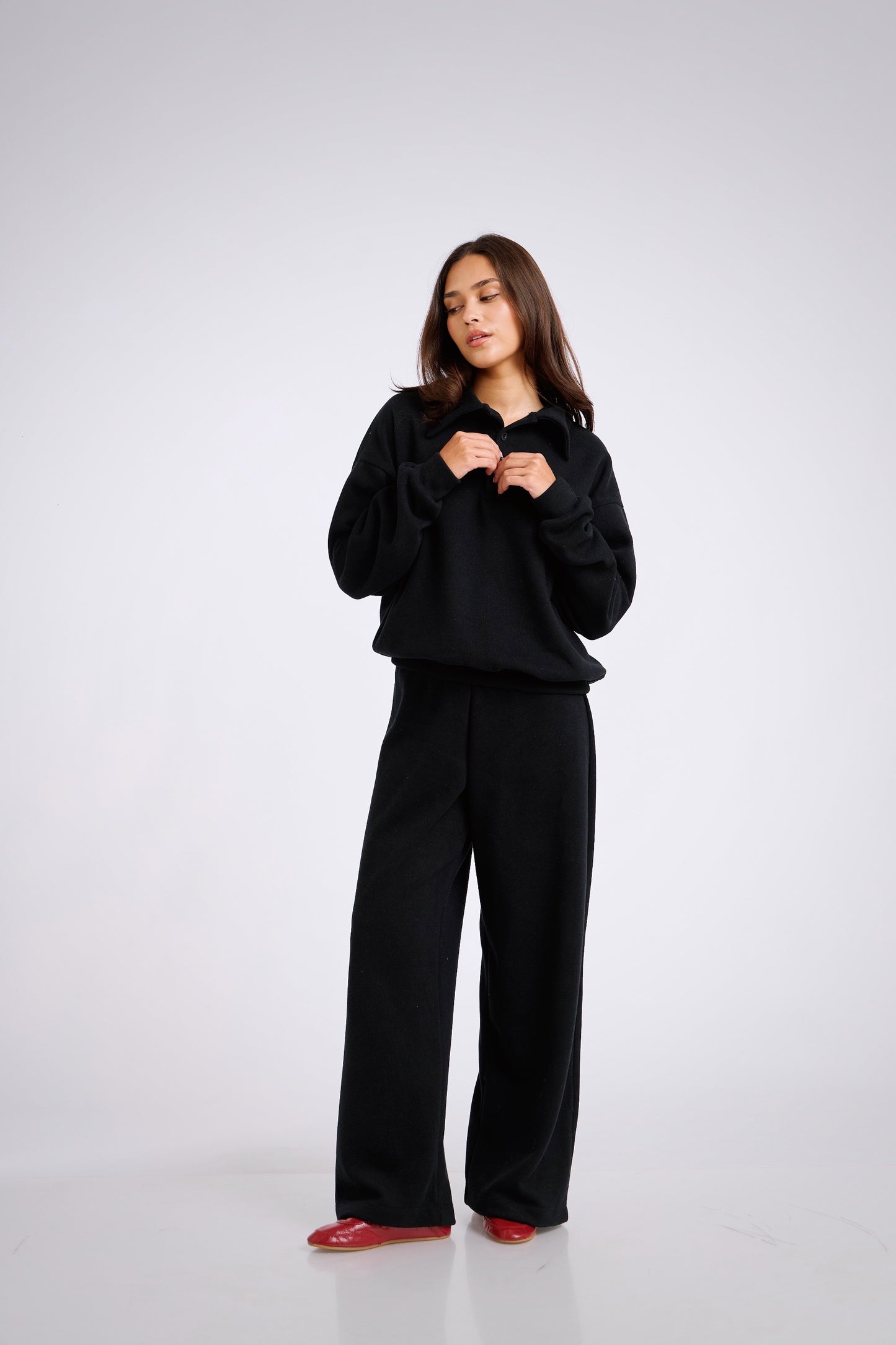 Hoodie camisero negro