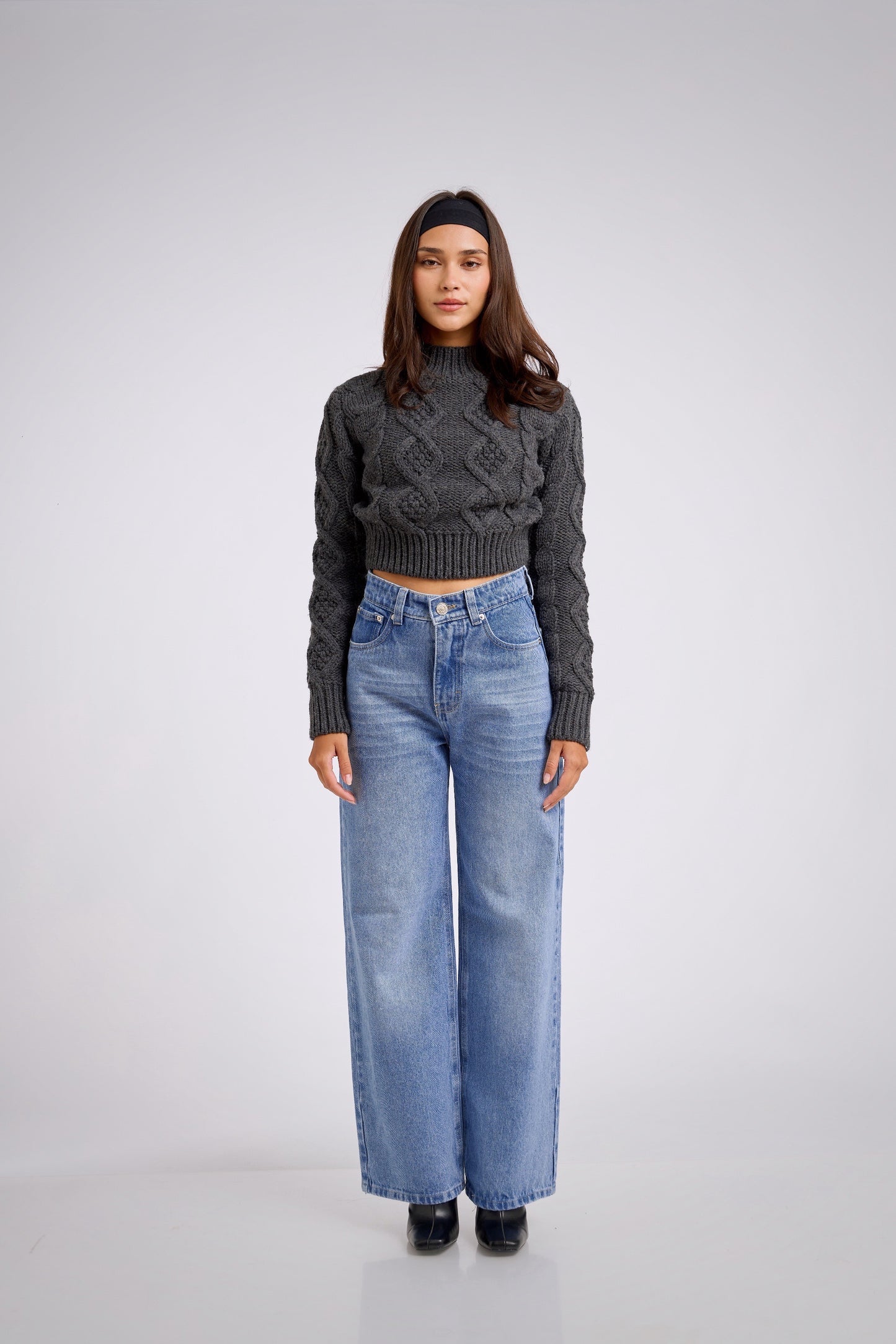 Wide leg jean Ice