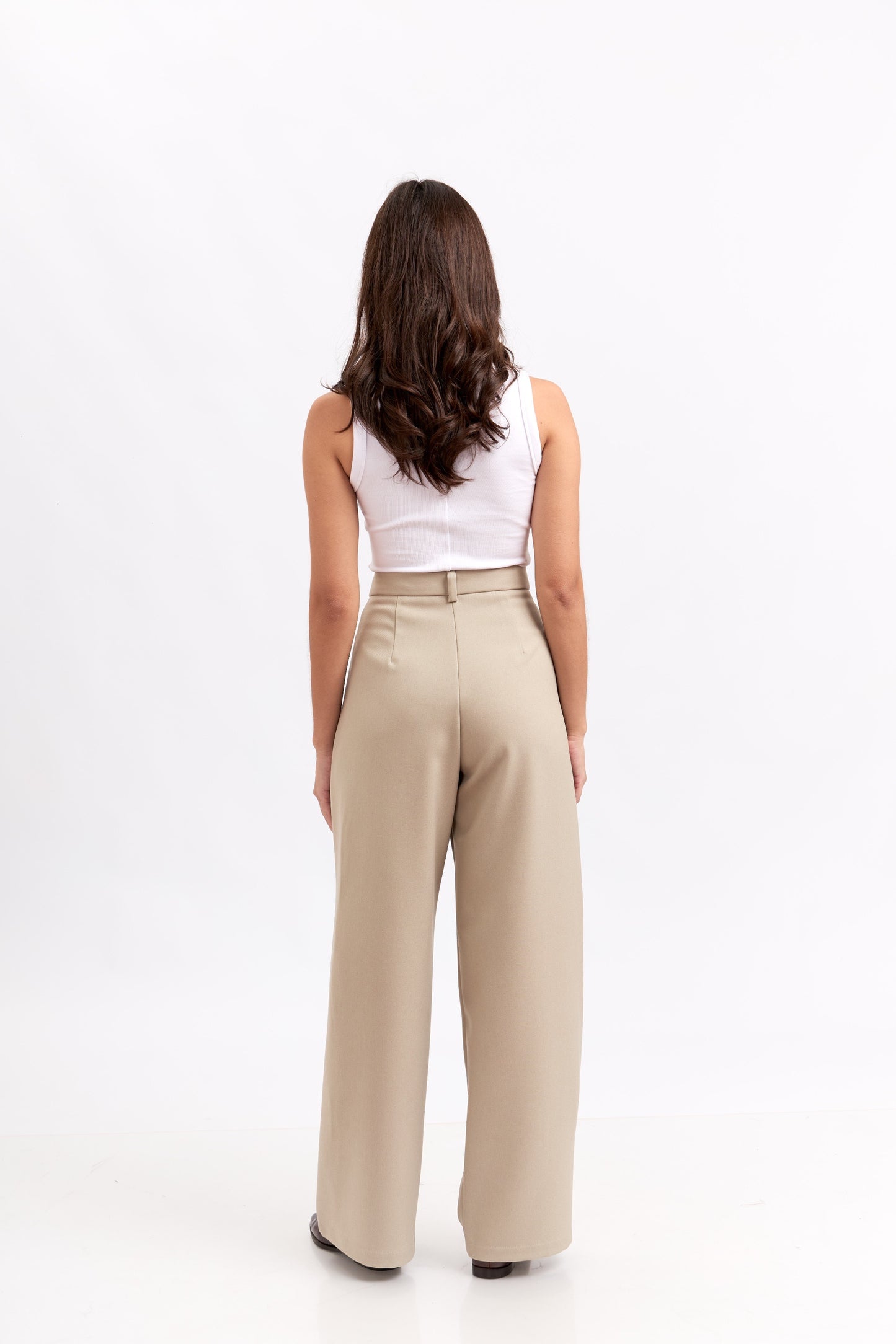 Pantalón de sastre Elisa - ivory