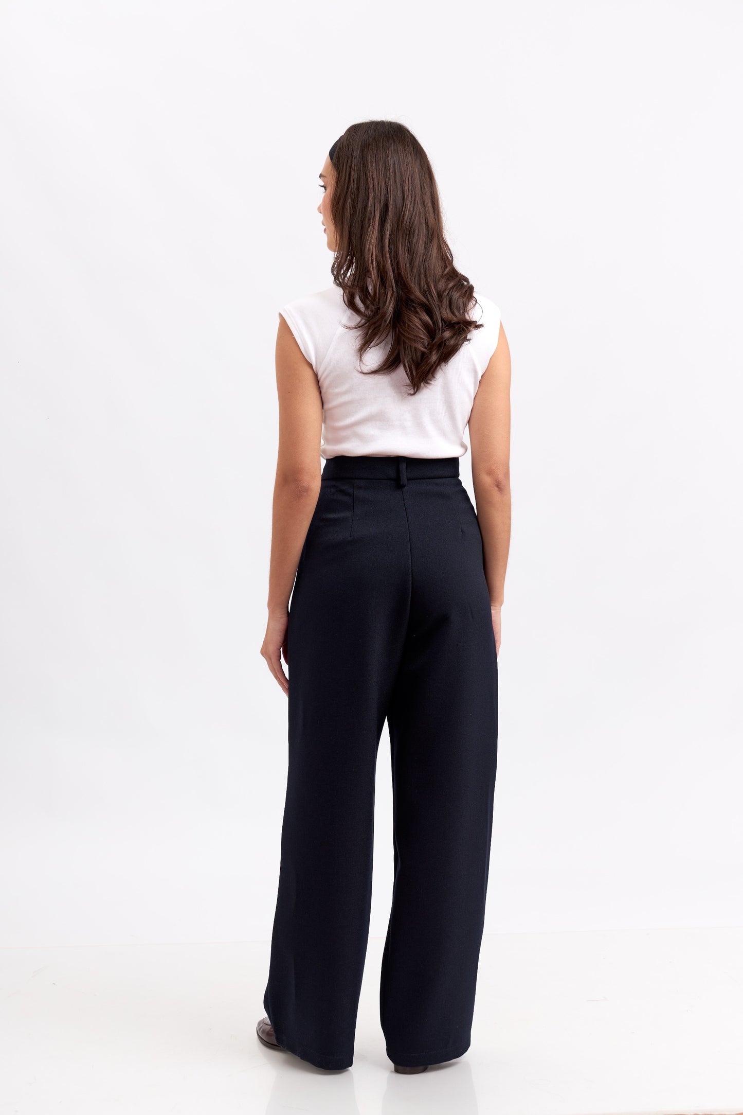 Pantalón de sastre Elisa - azul marino