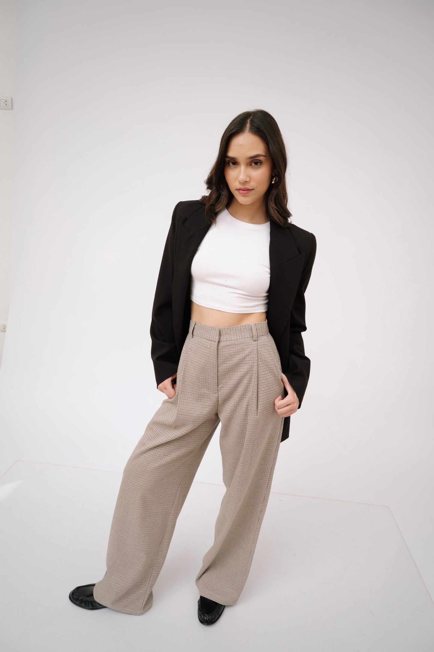 Pantalón pata de gallo