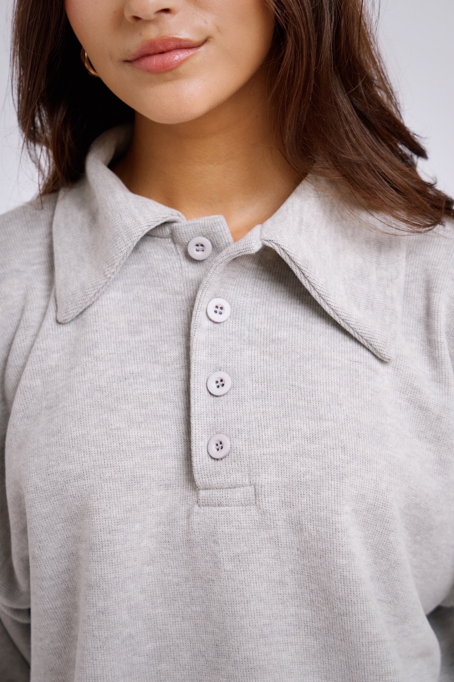 Hoodie camisero melange