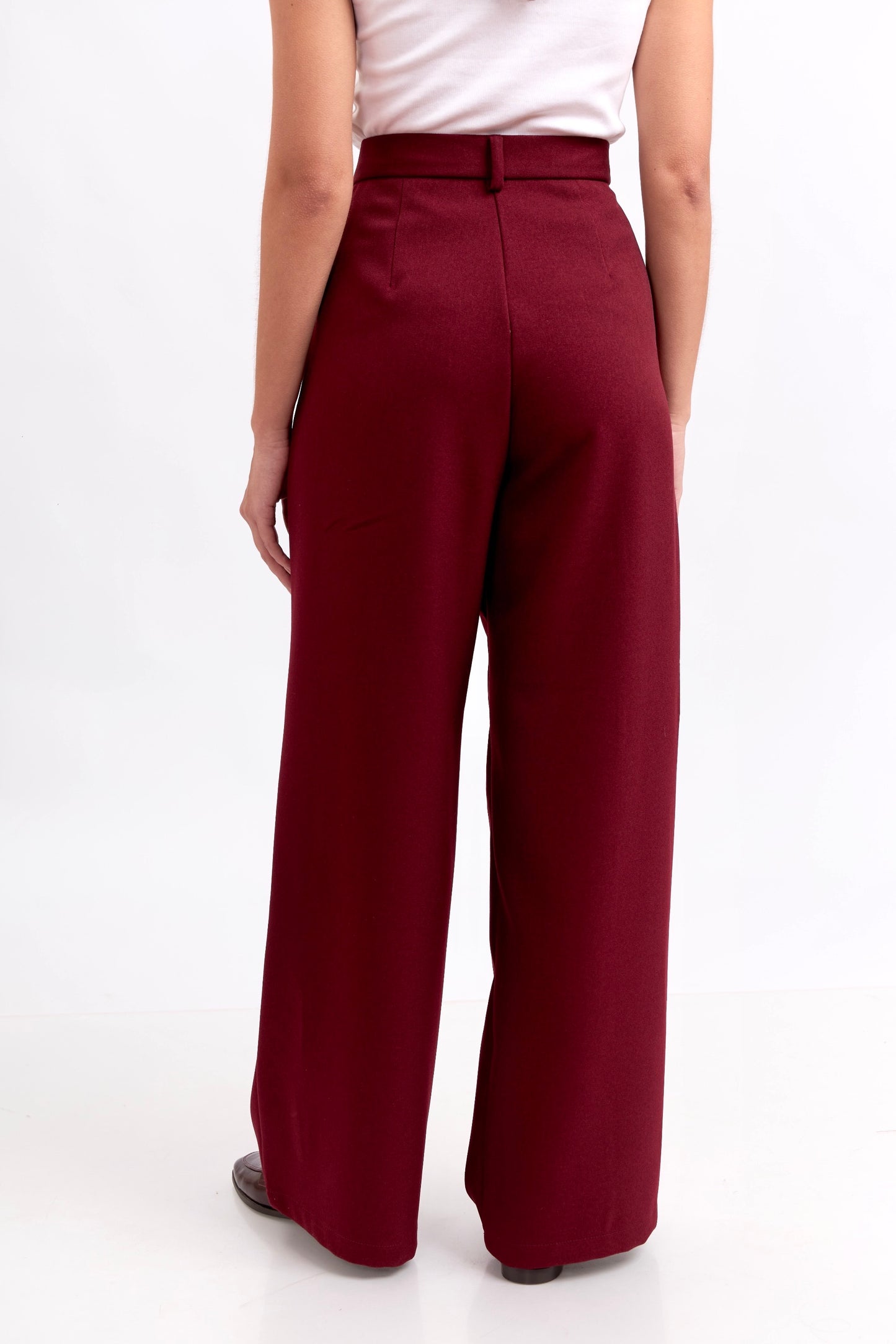 Pantalón de sastre Elisa - vino
