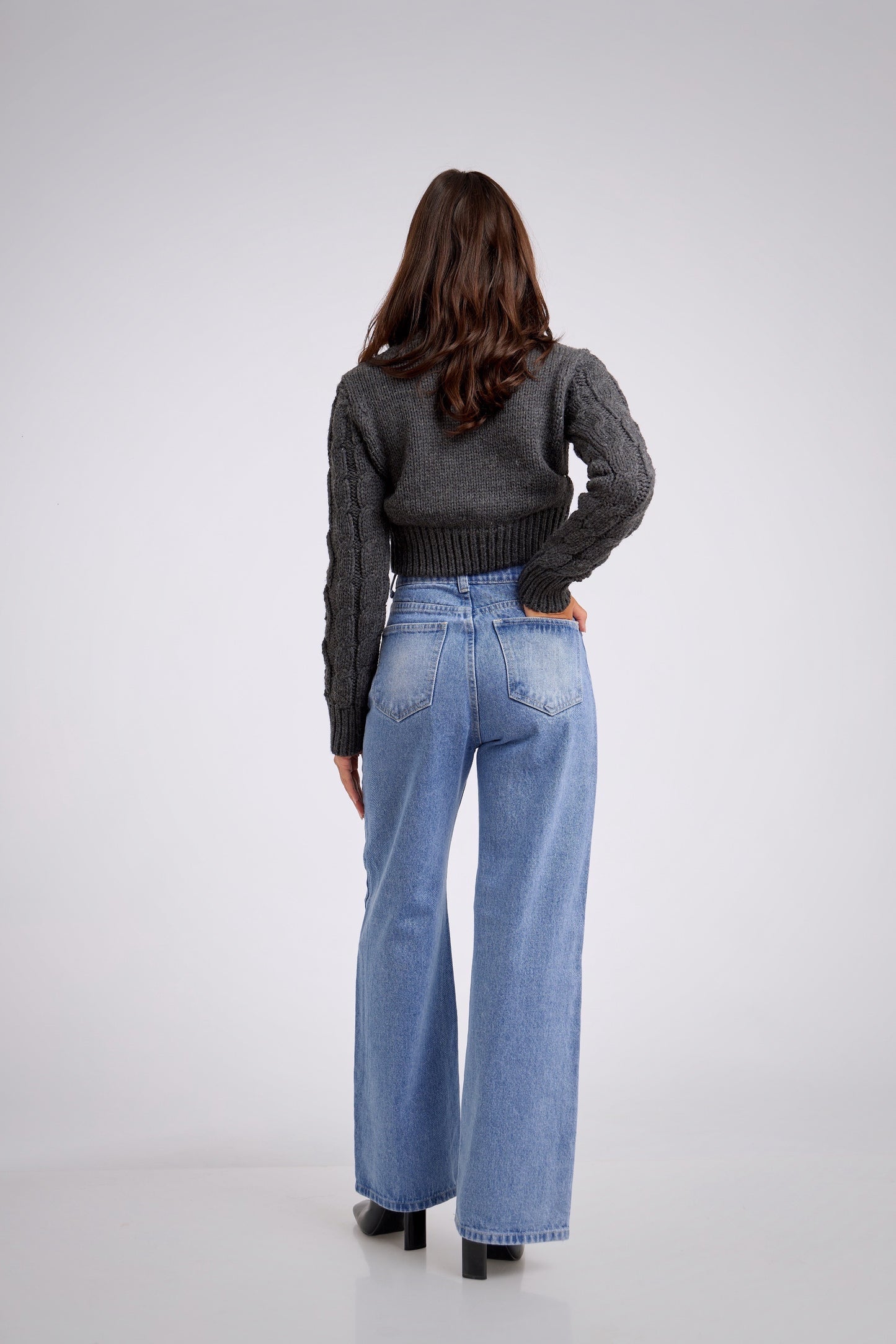 Wide leg jean Ice