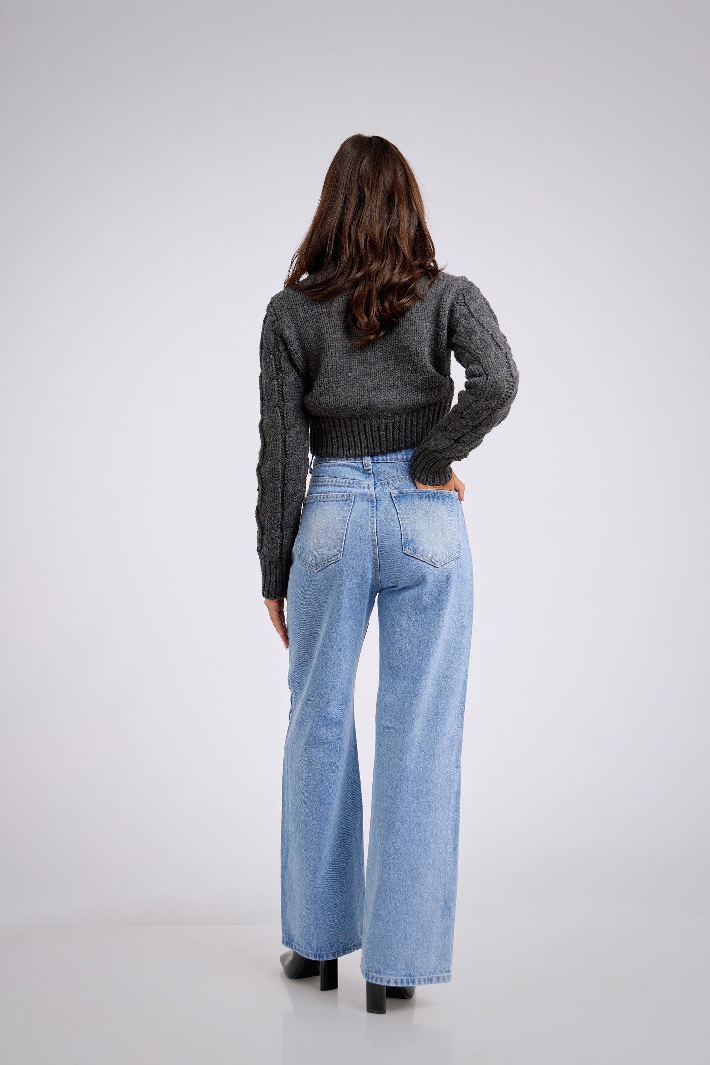 Wide leg jean Ice