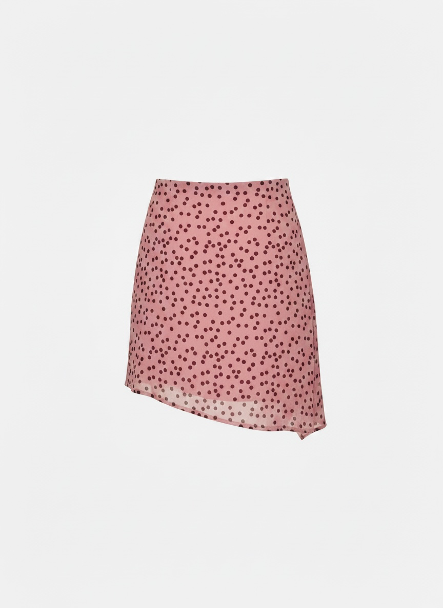 Falda baby Polka rosa - pre venta