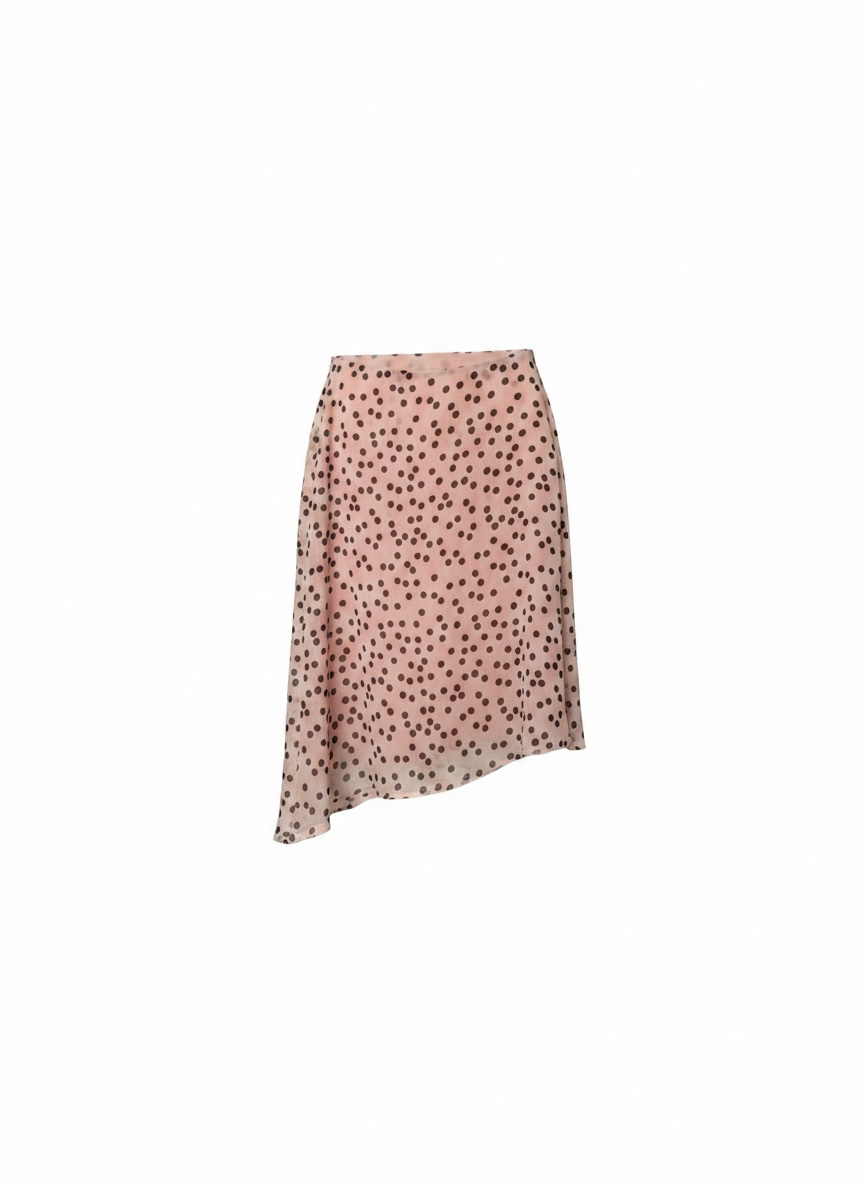 Falda baby Polka crema - pre venta