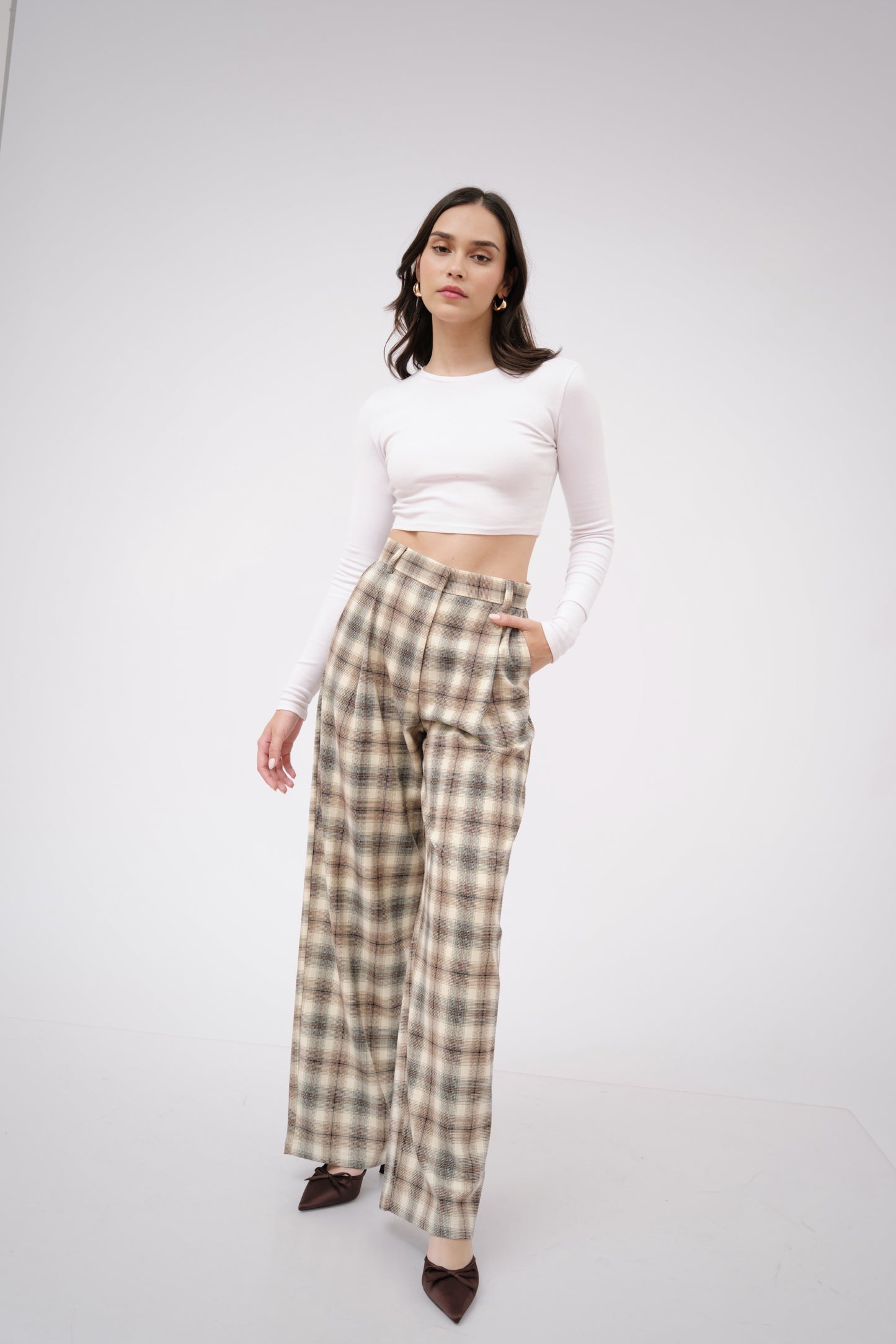 Pantalón de cuadros