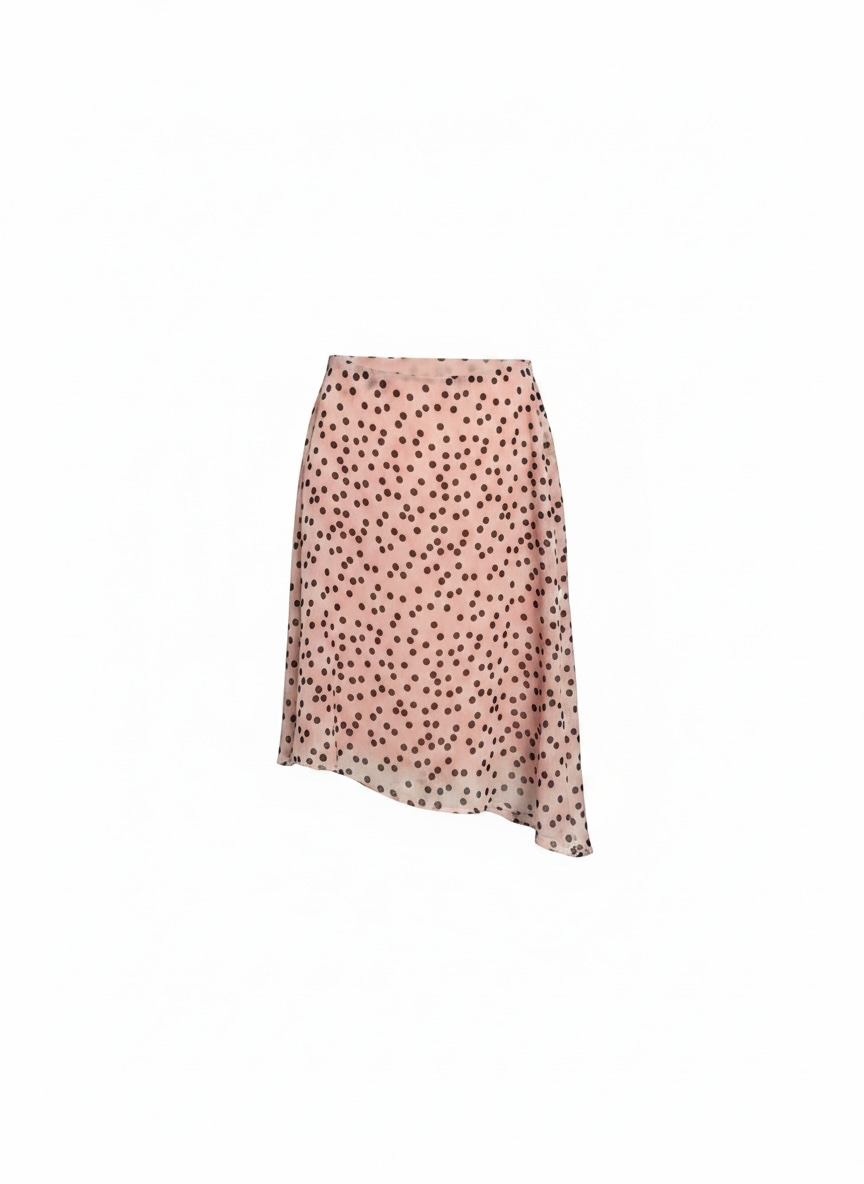 Falda baby Polka crema - pre venta