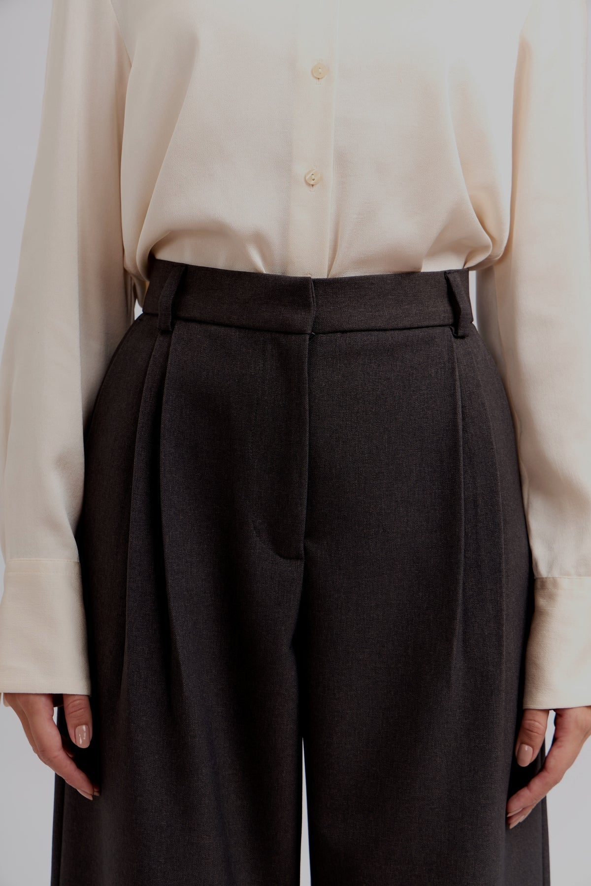 Pantalón de sastre grafito