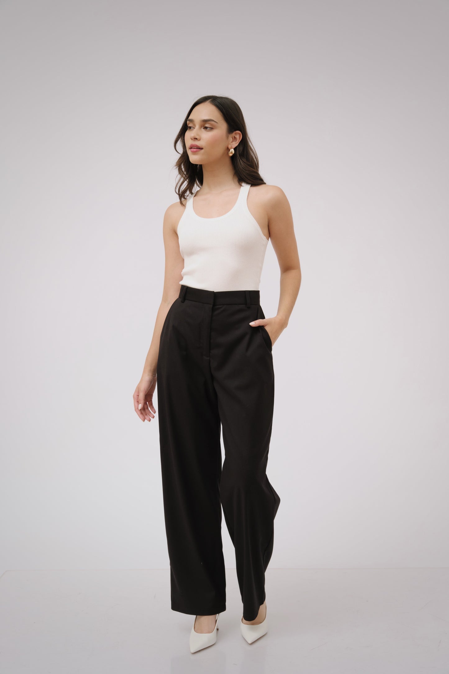 Pantalón clásico negro