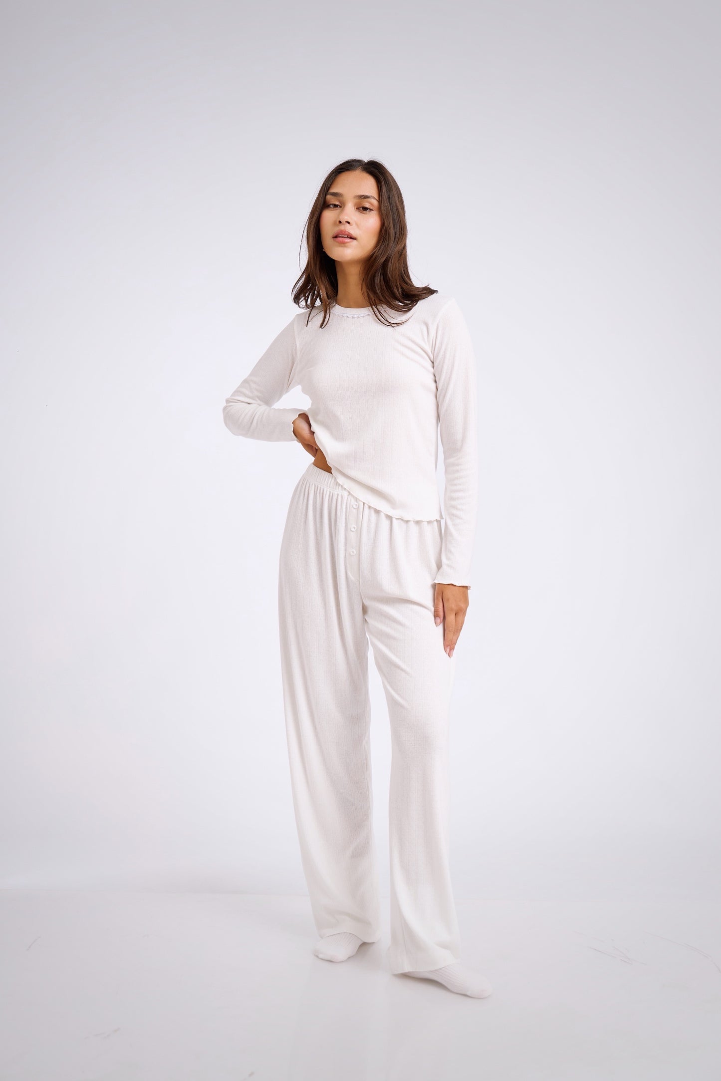 Set pointelle perla