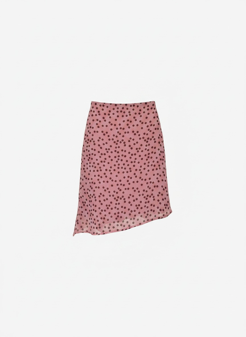 Falda baby Polka rosa - pre venta