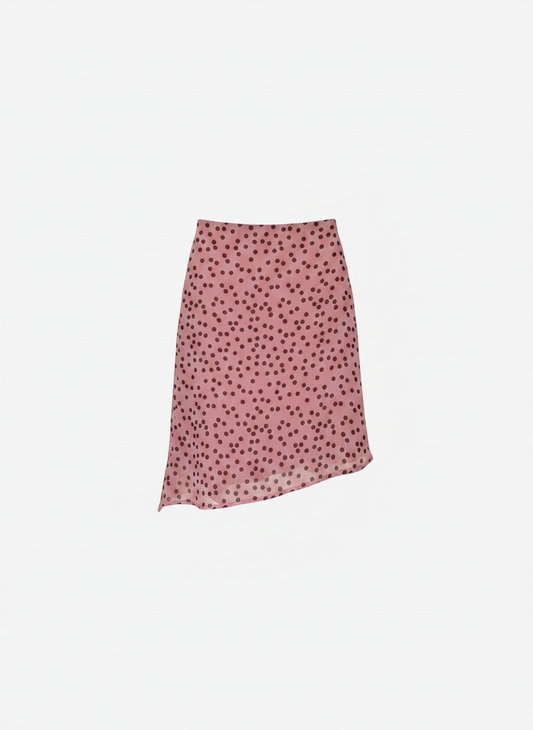 Falda baby Polka rosa - pre venta