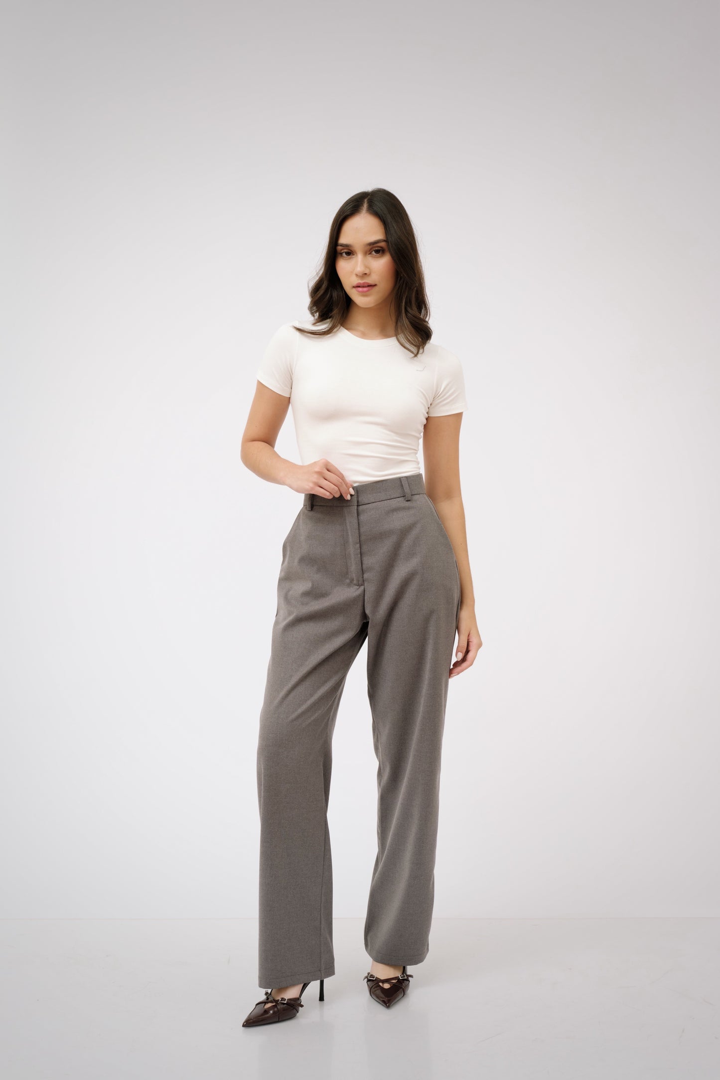 Pantalón clásico gris