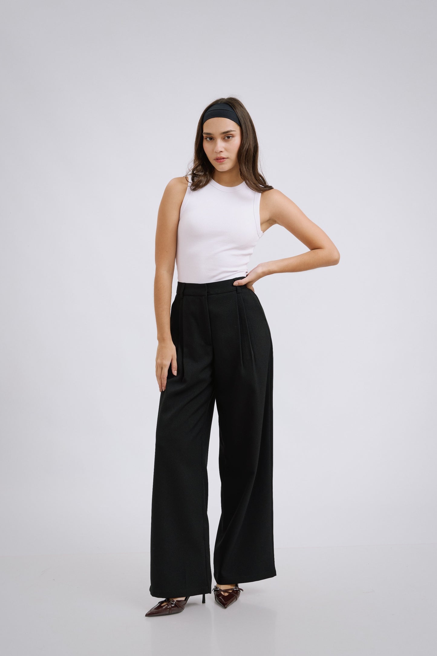 Pantalón de sastre negro