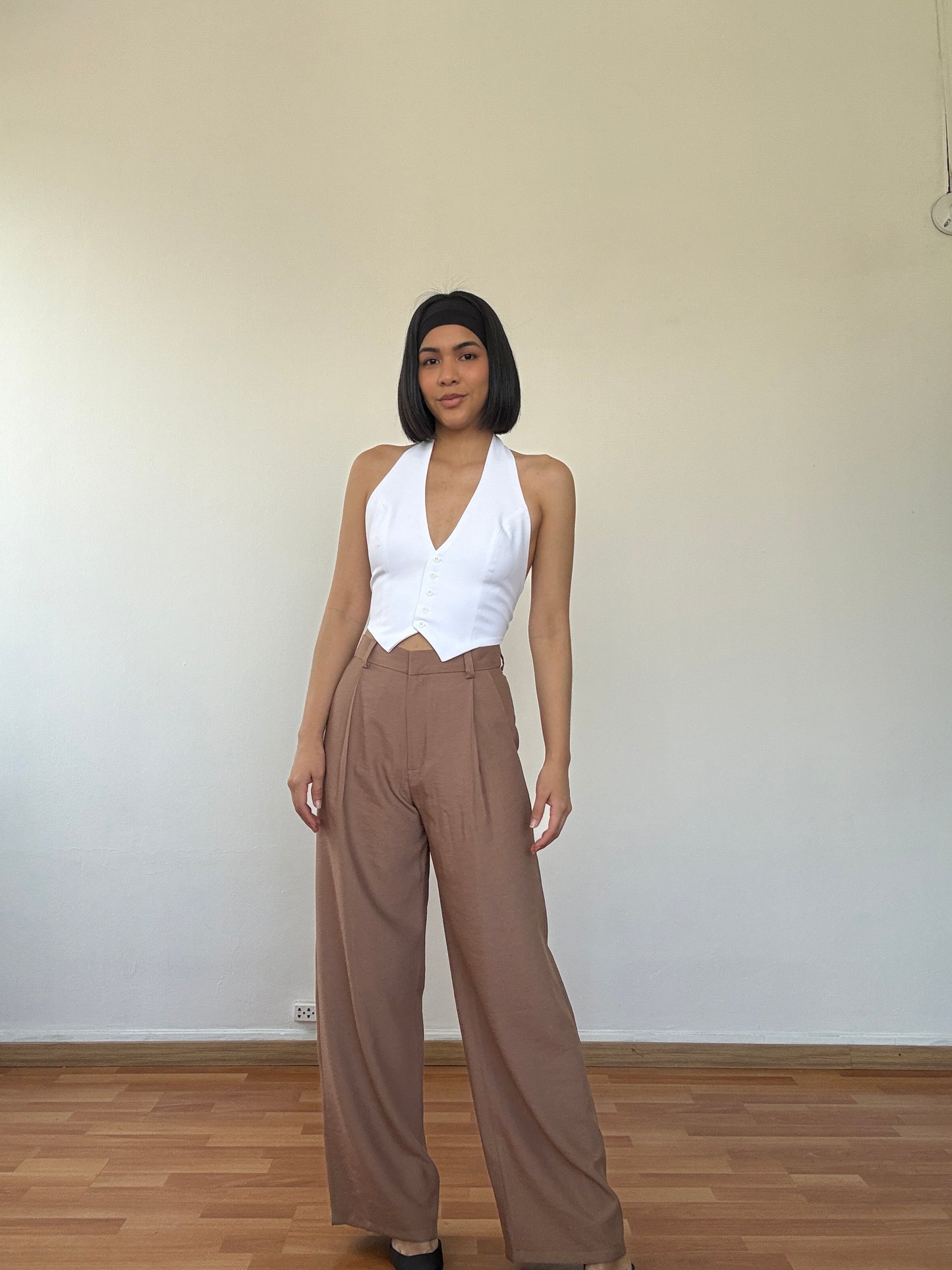 Pantalón fluido mani