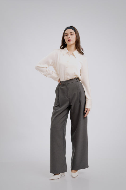 Pantalón de sastre gris