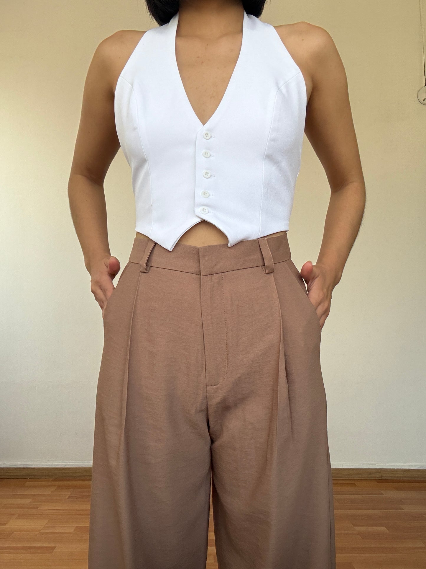 Pantalón fluido mani