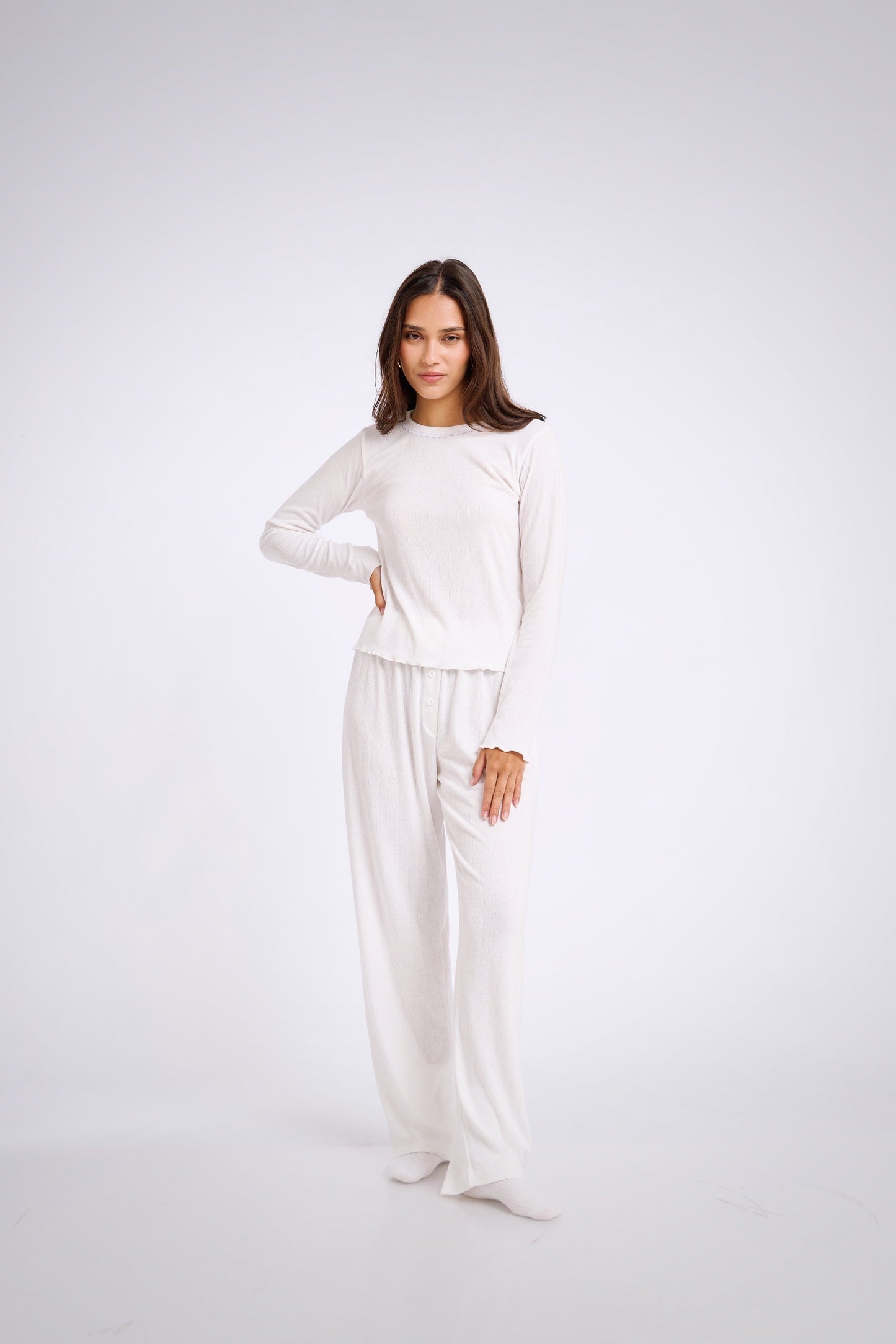 Set pointelle perla