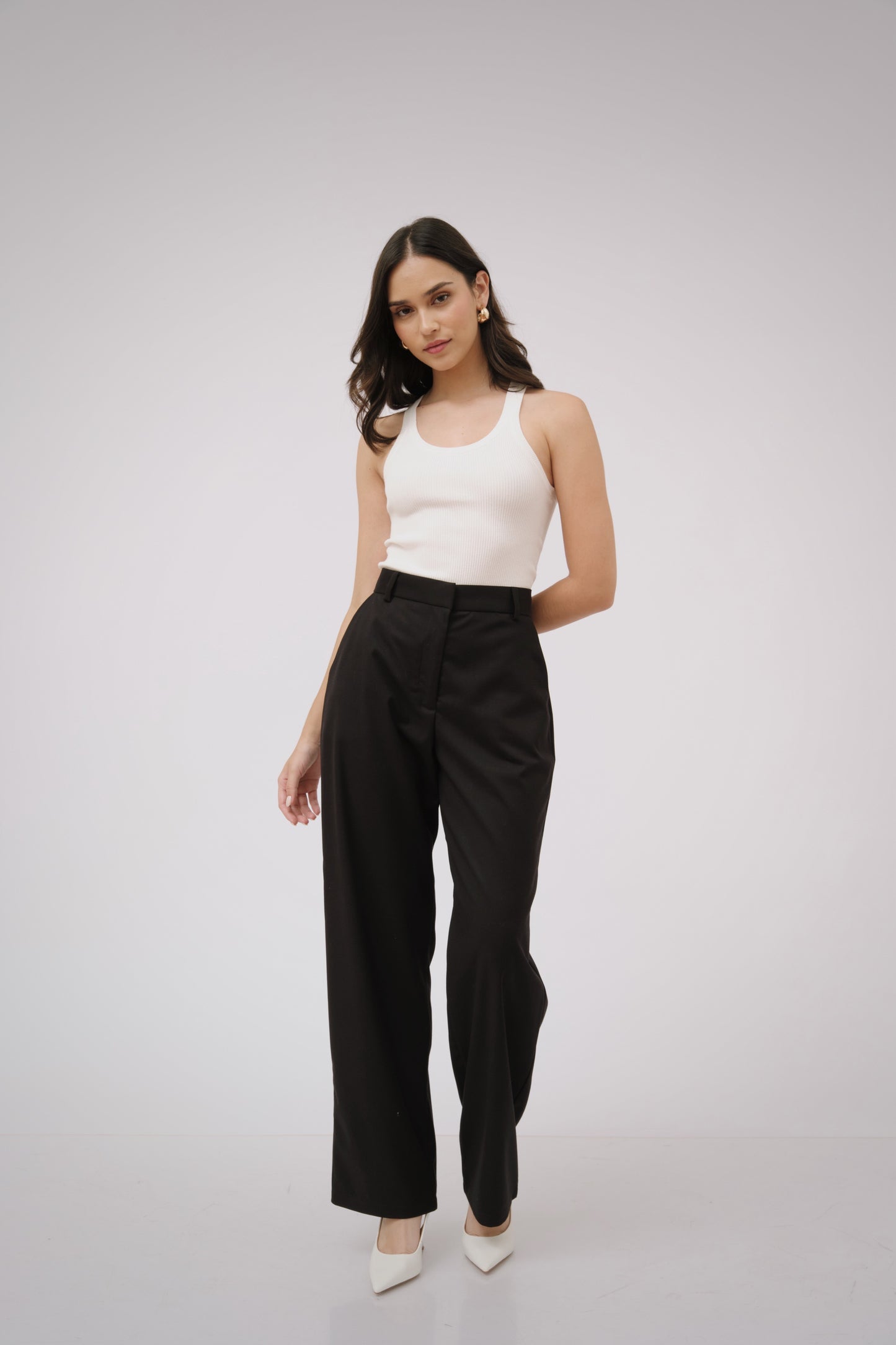Pantalón clásico negro