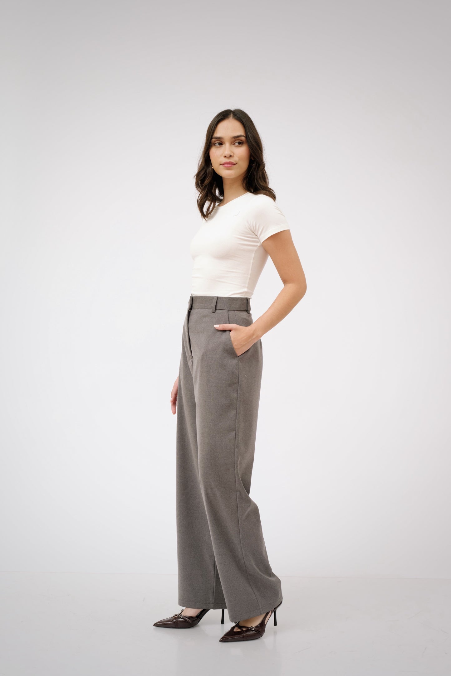 Pantalón clásico gris