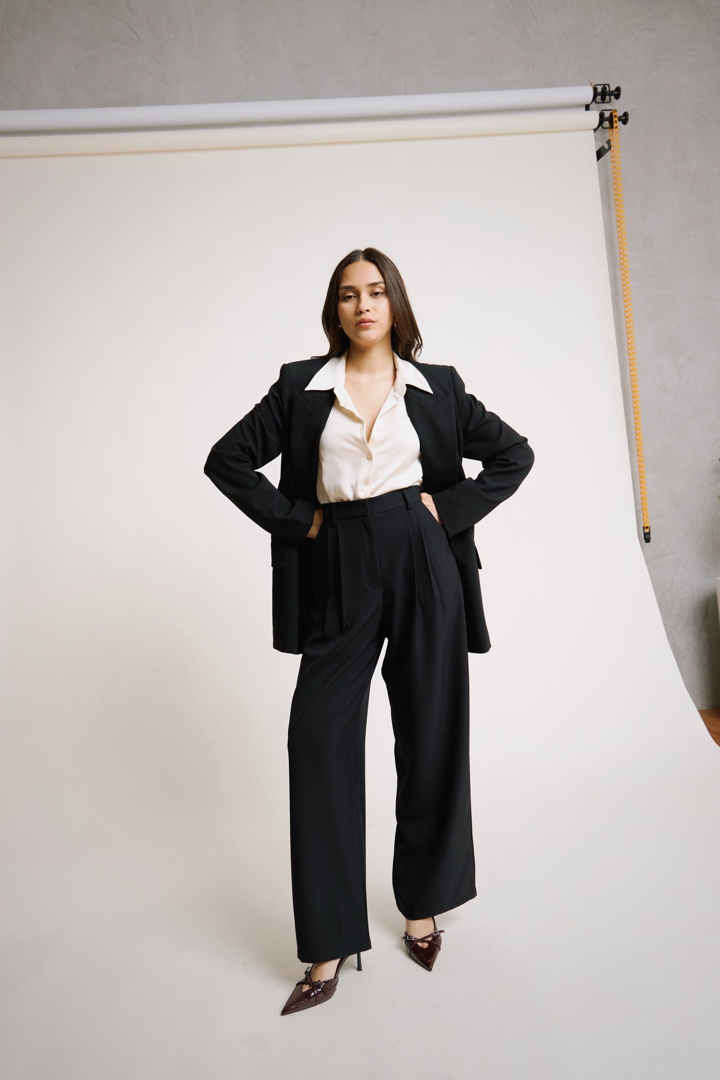 Pantalón de sastre negro