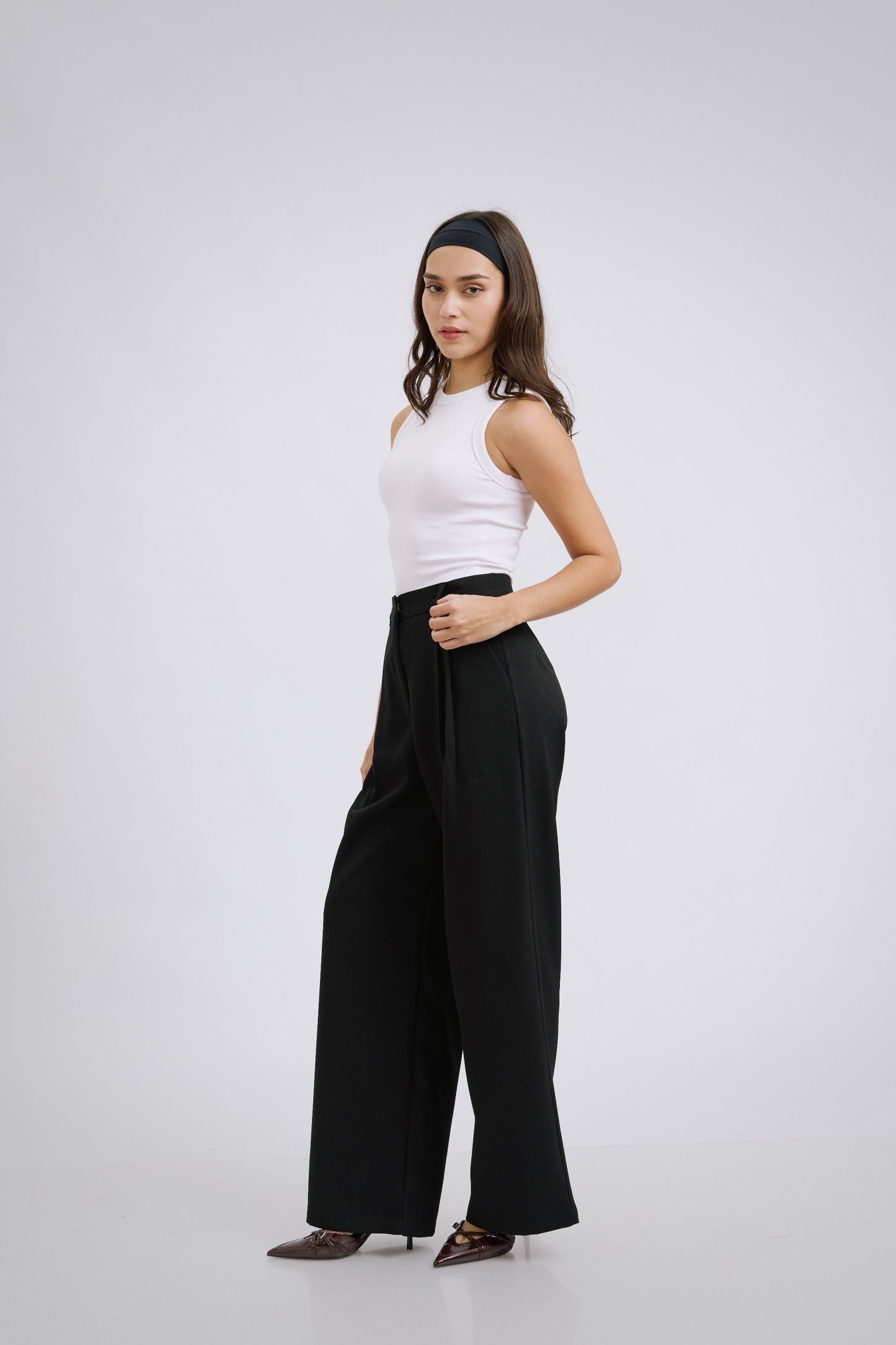 Pantalón de sastre negro