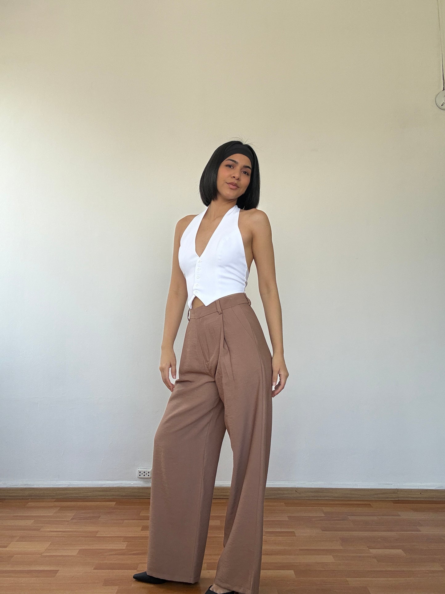 Pantalón fluido mani