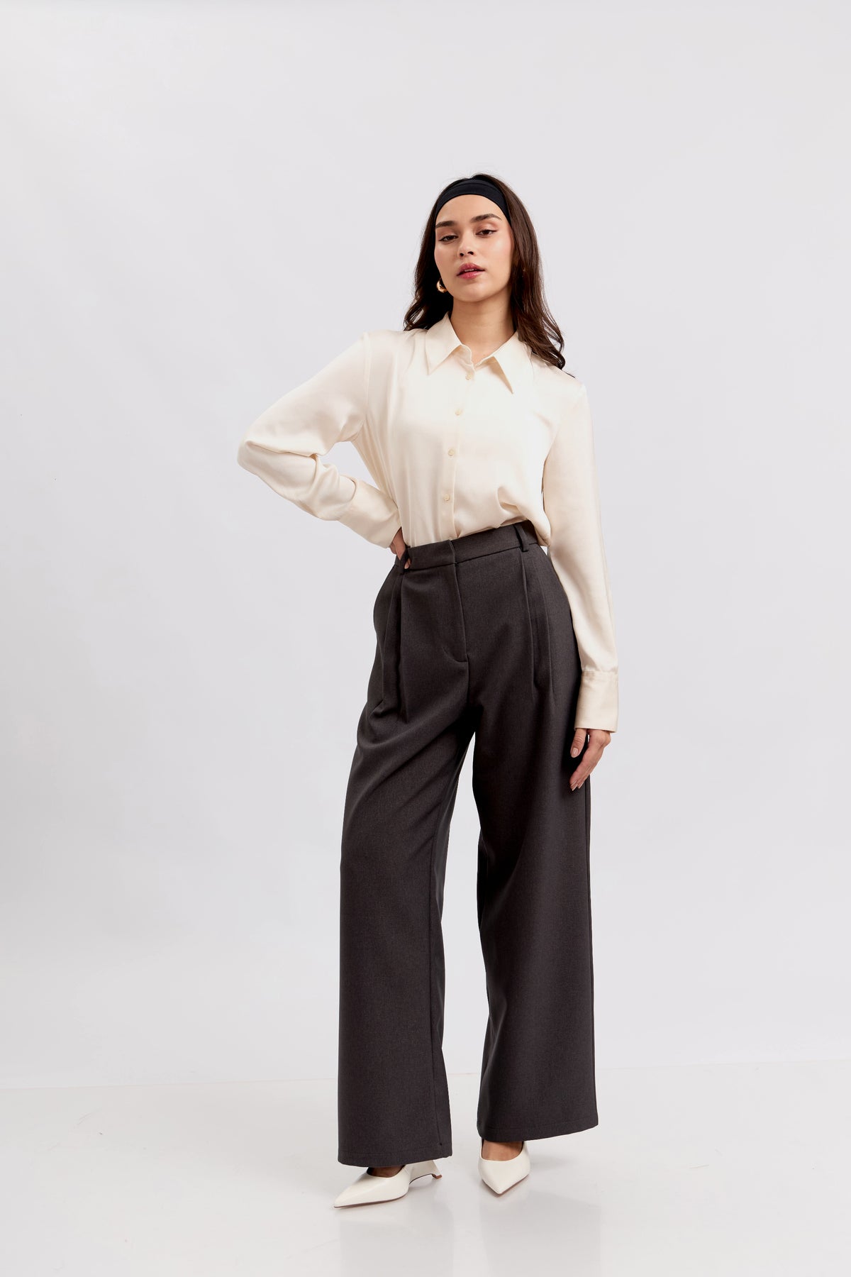Pantalón de sastre grafito
