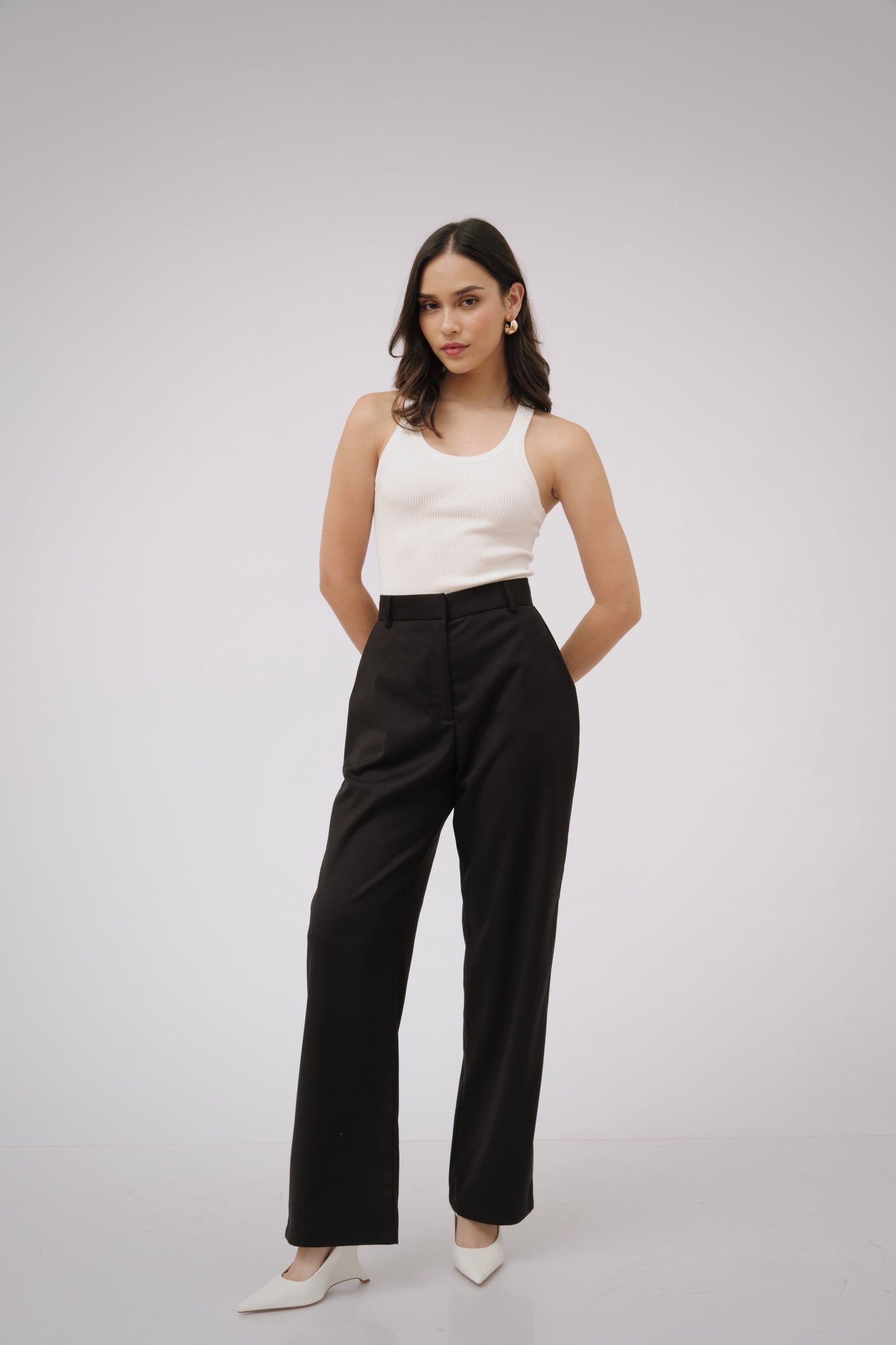 Pantalón clásico negro