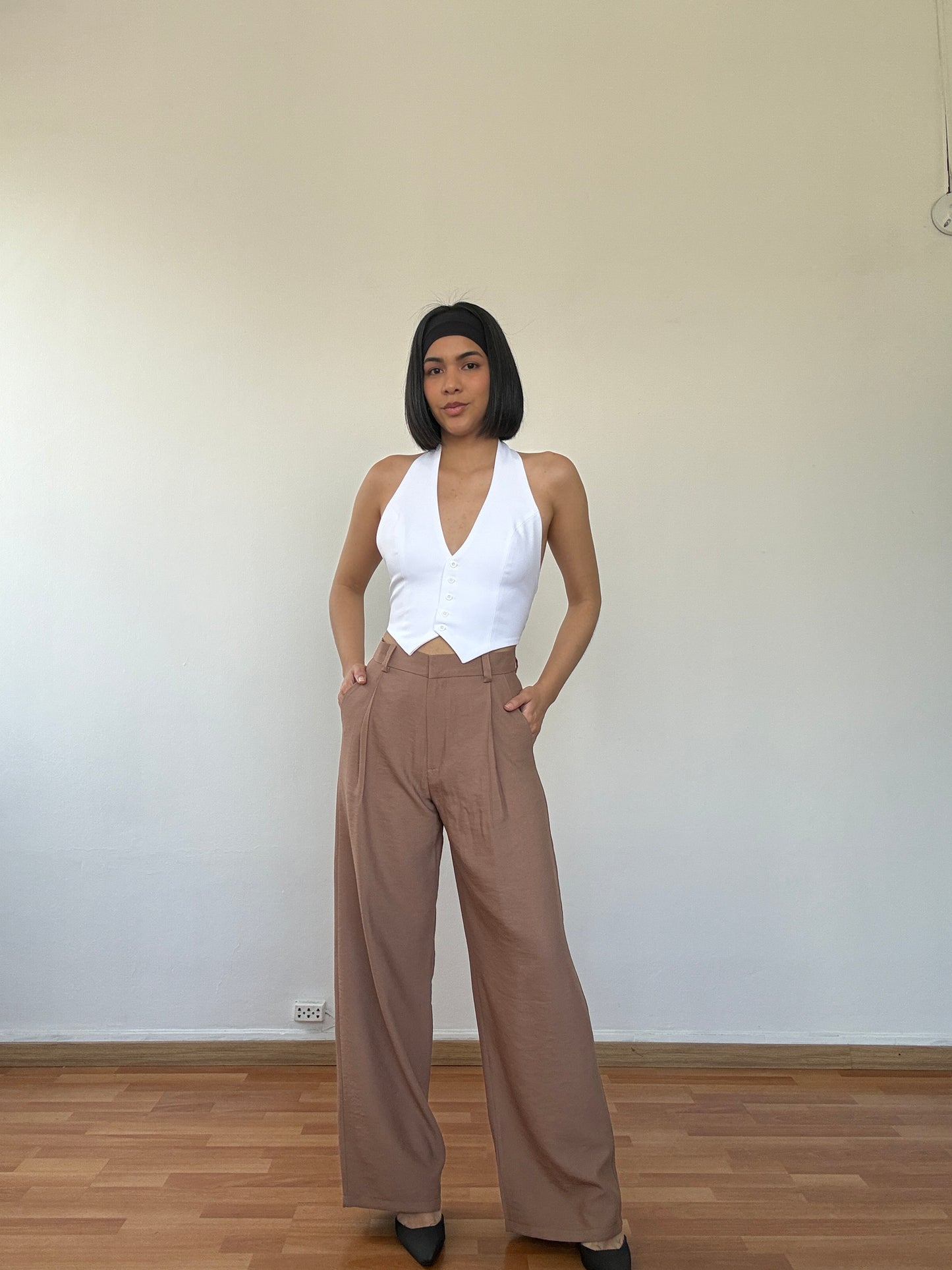 Pantalón fluido mani