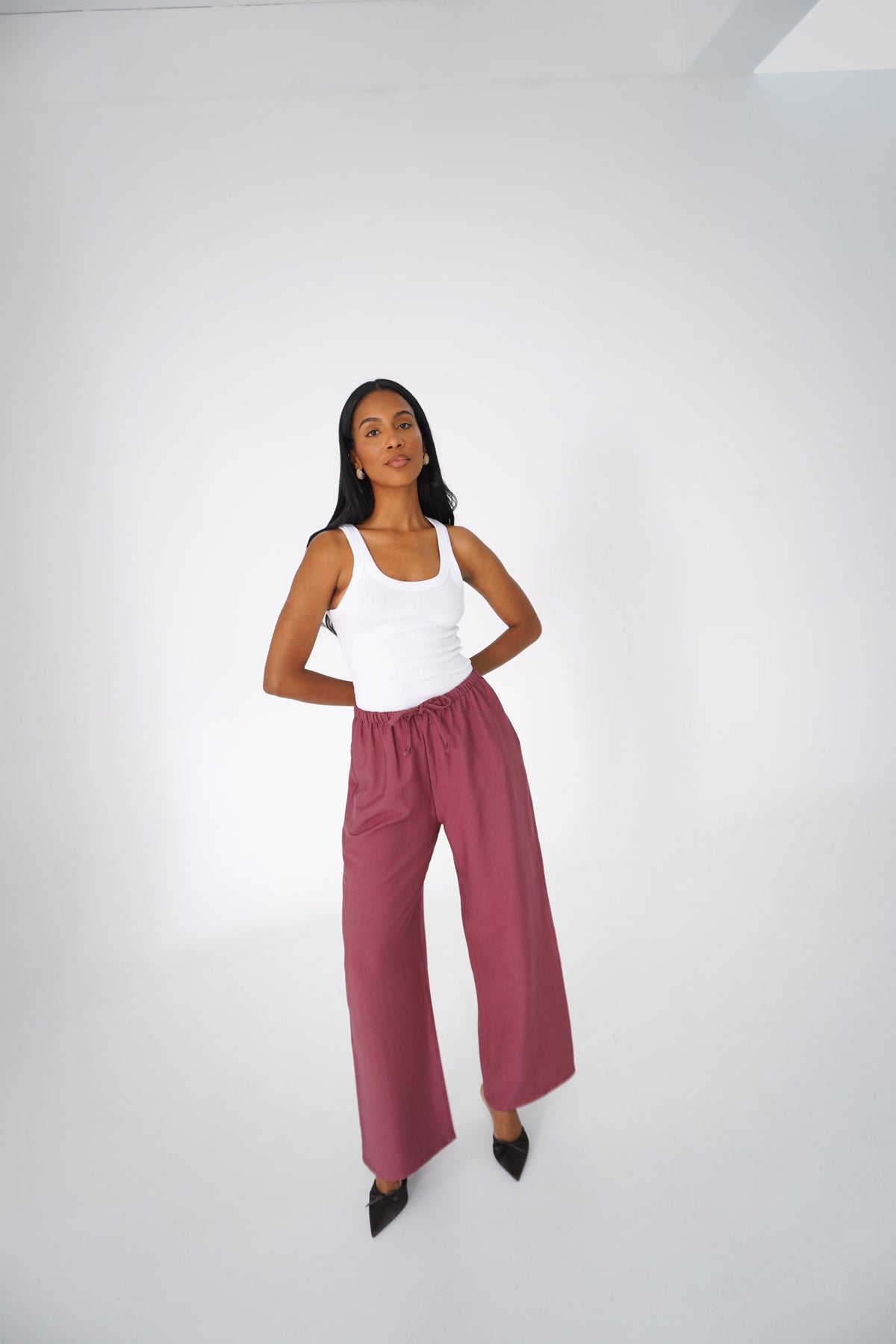 Pantalón Estambul Tinto