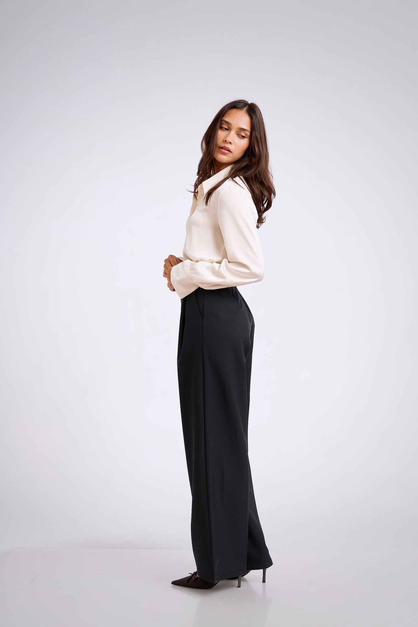 Pantalón de sastre negro - 1 pinza